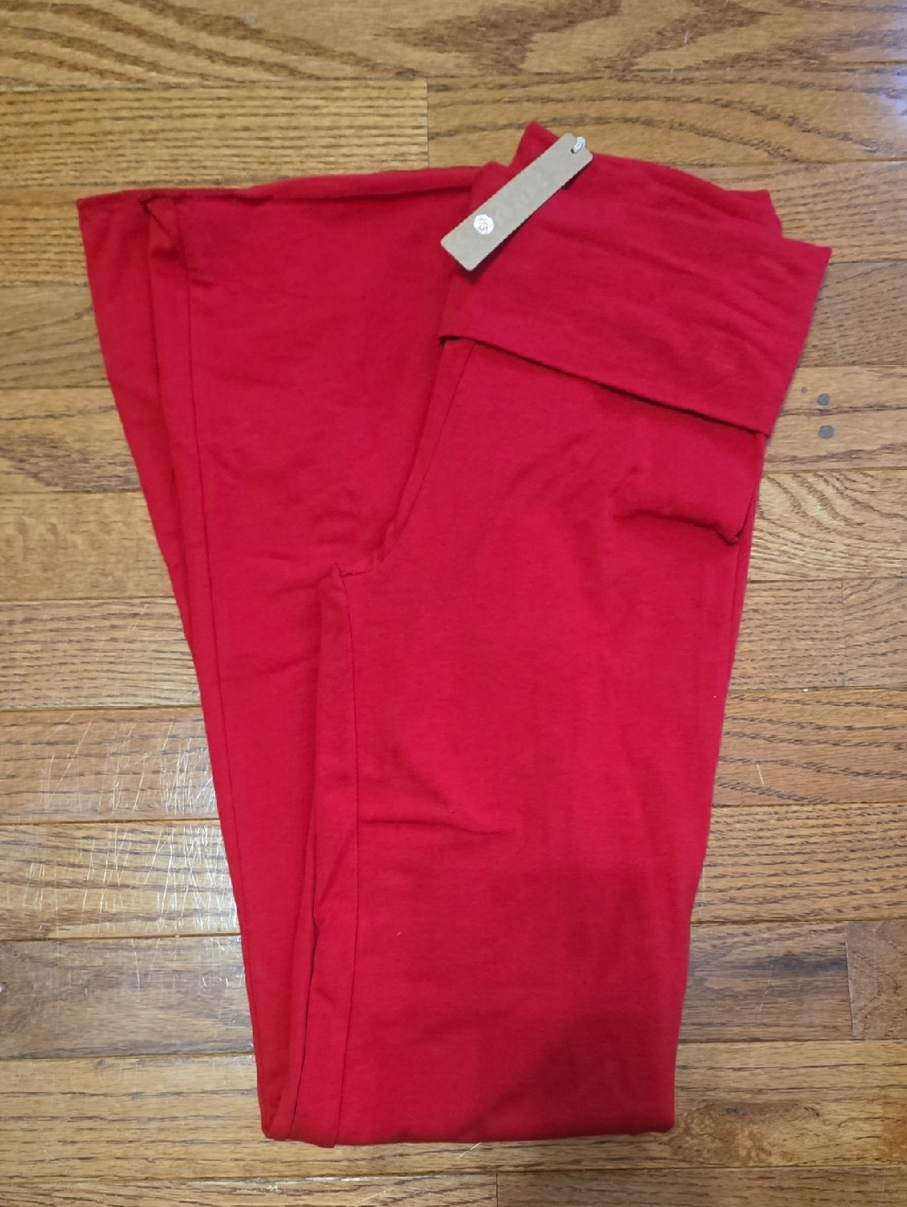 SKIMS Cotton Jersey Foldover Pants
